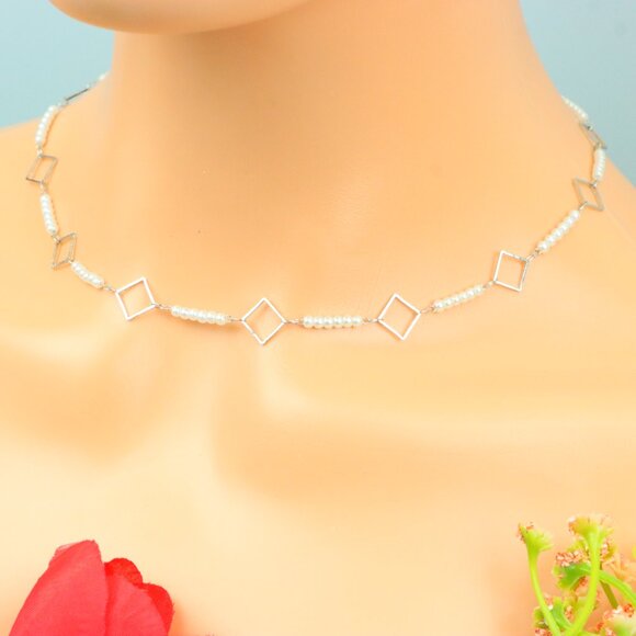 Delicate & Contemporary Necklace Chain, A Lovely Choice for Women, EVCH1792 - Picture 1 of 10
